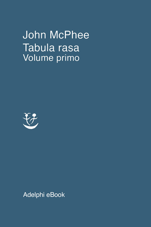 Copertina del volume: Tabula rasa