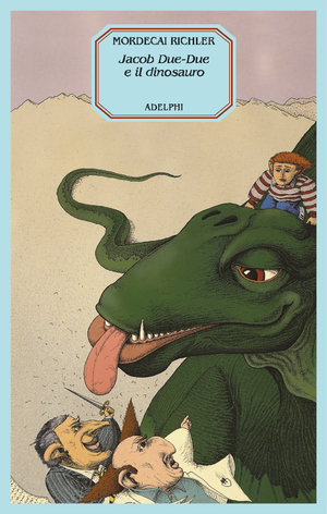 Copertina del volume: Jacob Due-Due e il dinosauro