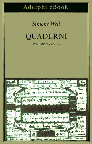 Copertina del volume: Quaderni, II
