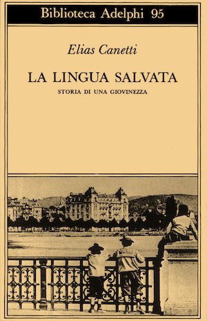 Copertina del volume: La lingua salvata