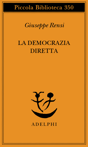 Copertina del volume: La democrazia diretta