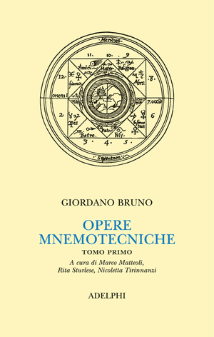 Copertina del volume: Opere mnemotecniche, I