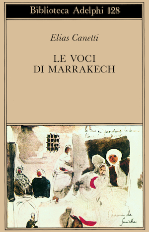 Copertina del volume: Le voci di Marrakech