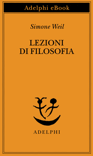 Copertina del volume: Lezioni di filosofia