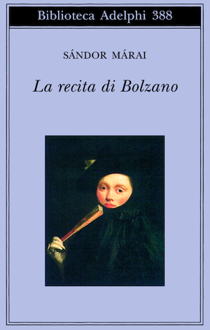 Copertina del volume: La recita di Bolzano