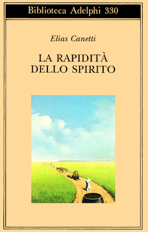 Copertina del volume: La rapidità dello spirito