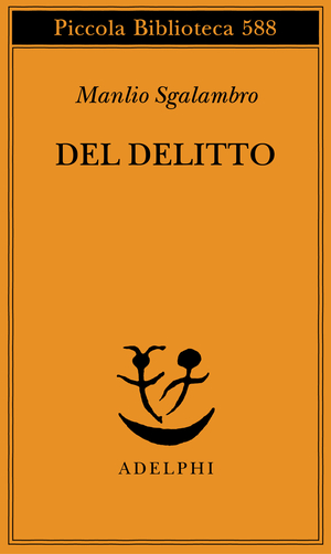 Copertina del volume: Del delitto