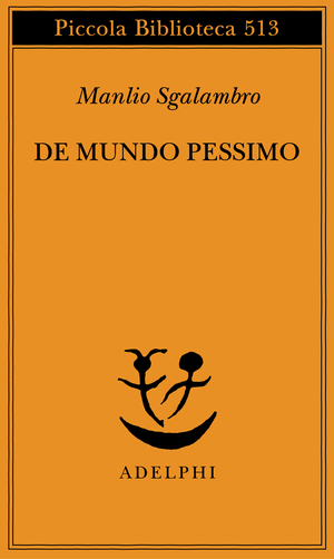 Copertina del volume: De mundo pessimo