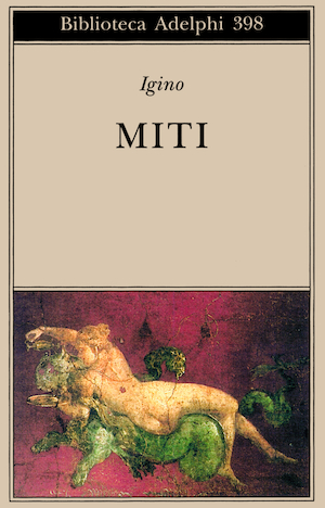 Copertina del volume: Miti