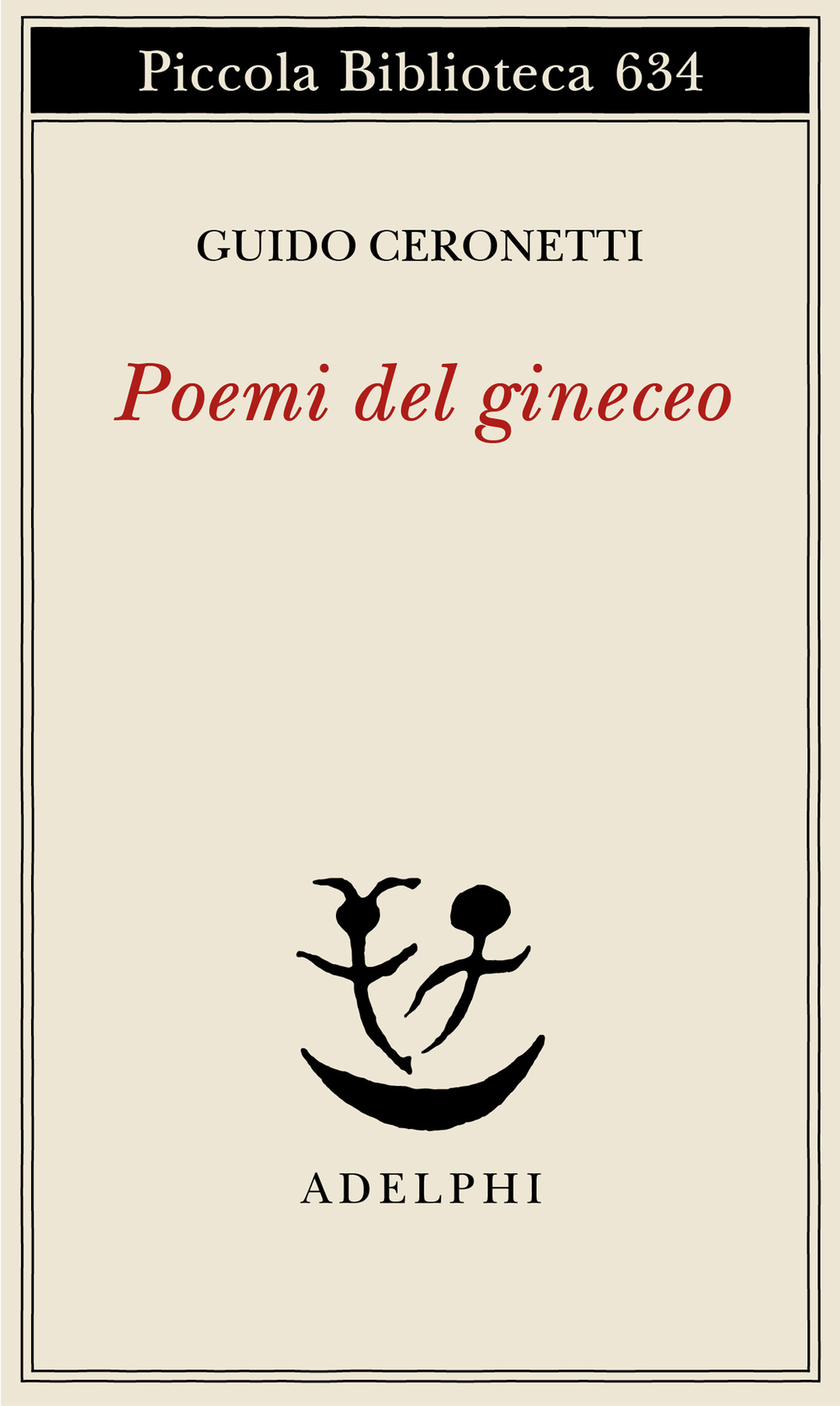 Copertina del volume: Poemi del Gineceo