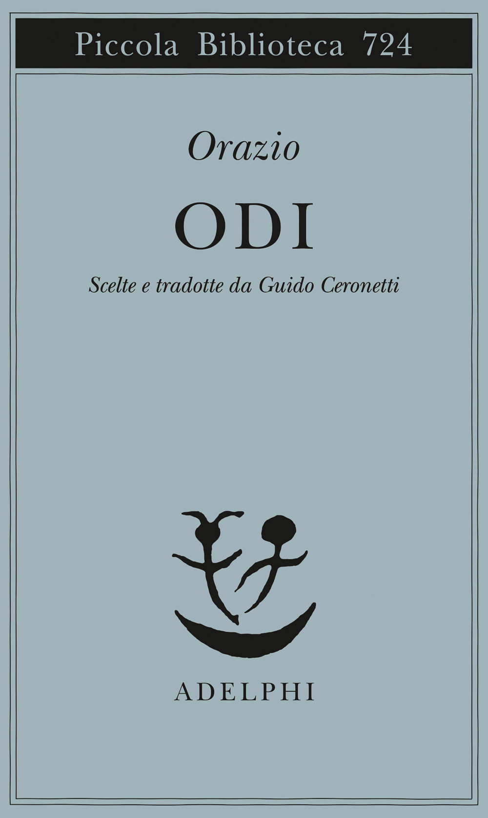 Copertina del volume: Odi