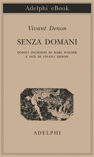 Copertina del volume: Senza domani