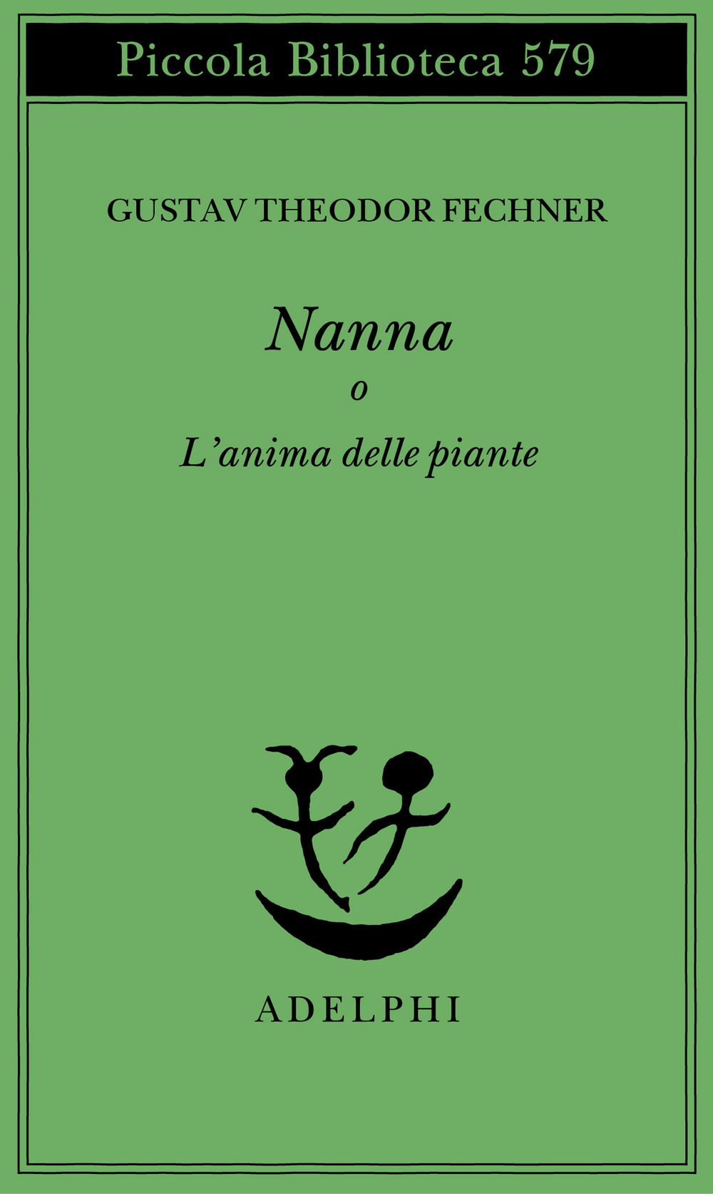 Copertina del volume: Nanna o L’anima delle piante