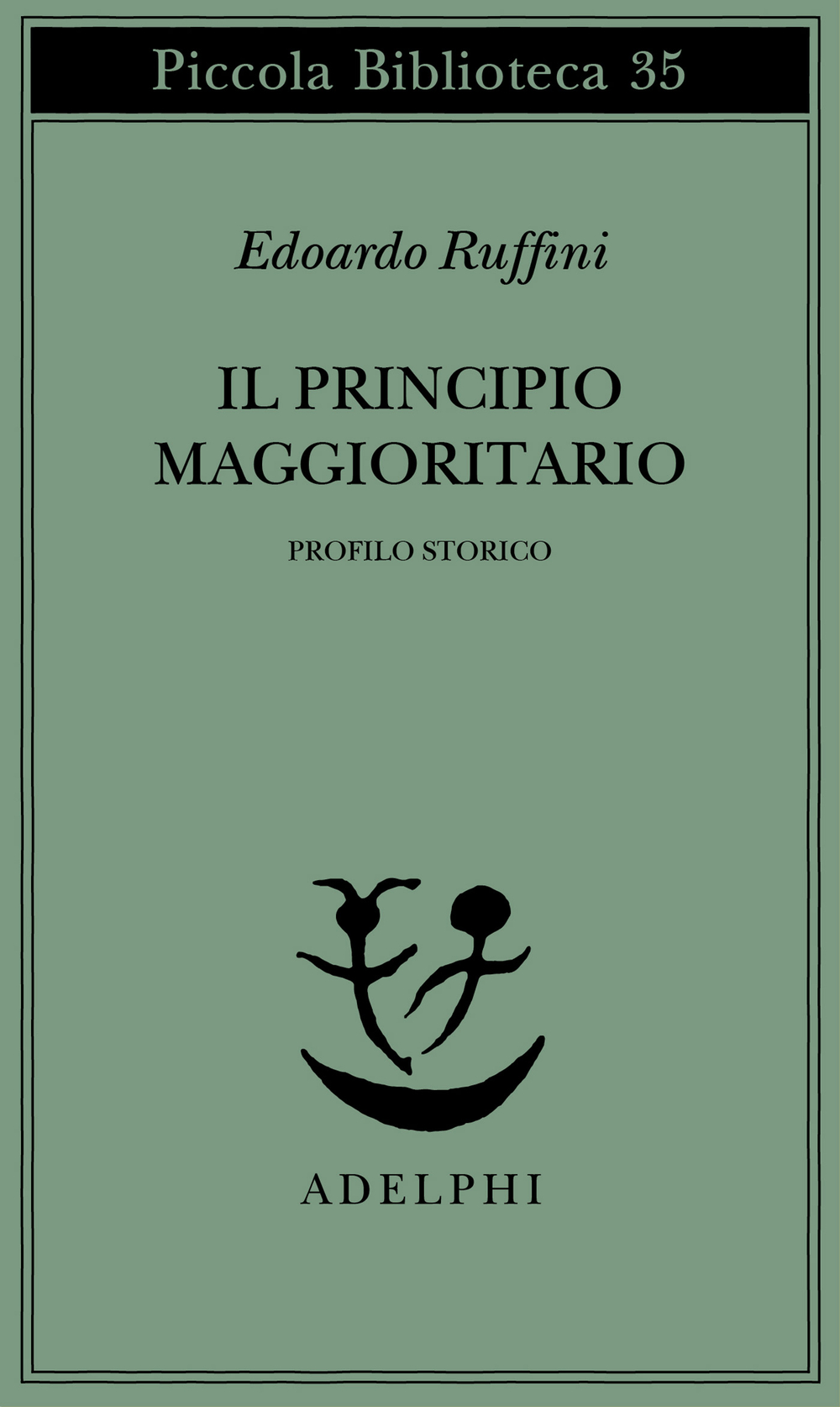 Copertina del volume: Il principio maggioritario