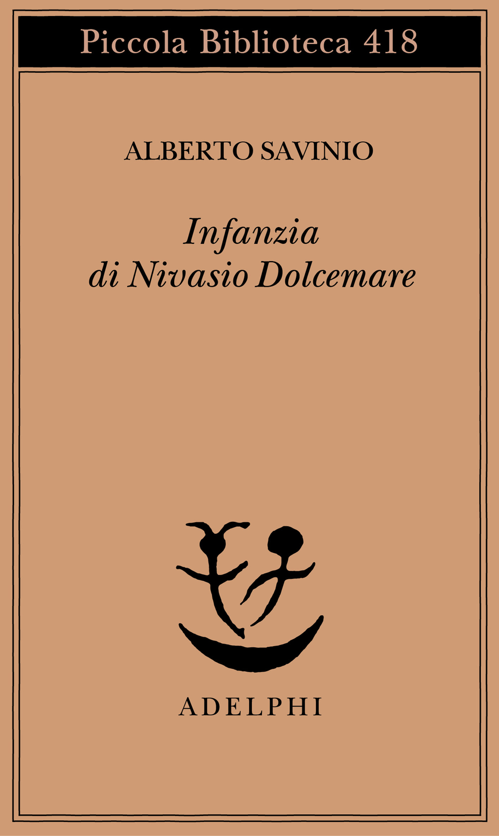 Copertina del volume: Infanzia di Nivasio Dolcemare