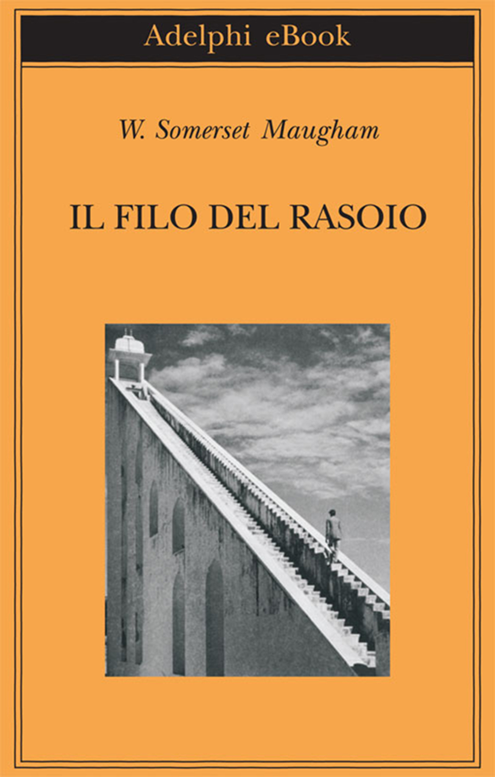 Copertina del volume: Il filo del rasoio