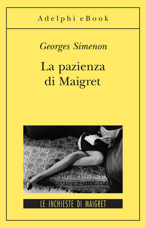 Copertina del volume: La pazienza di Maigret
