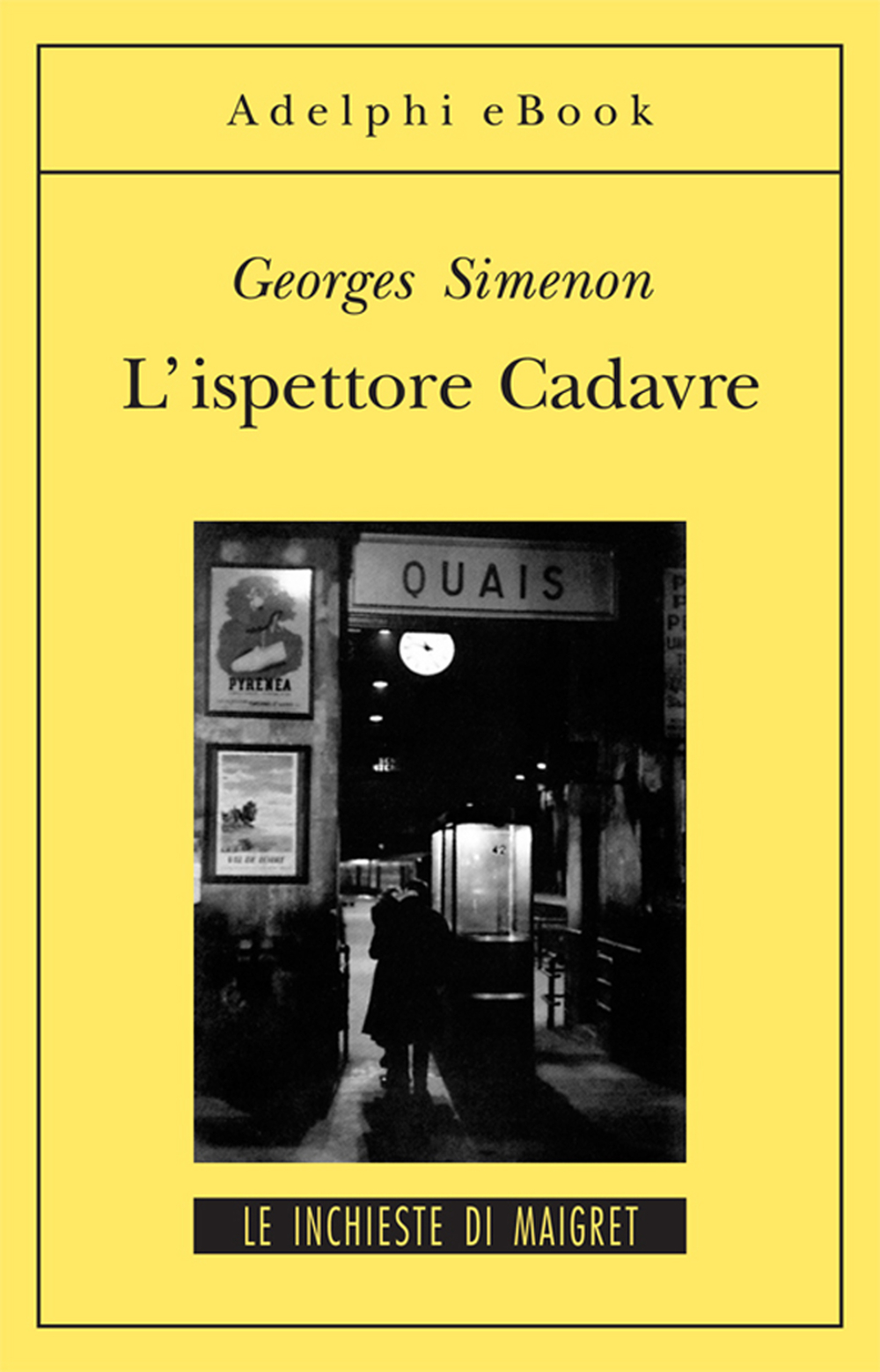 Copertina del volume: L’ispettore Cadavre