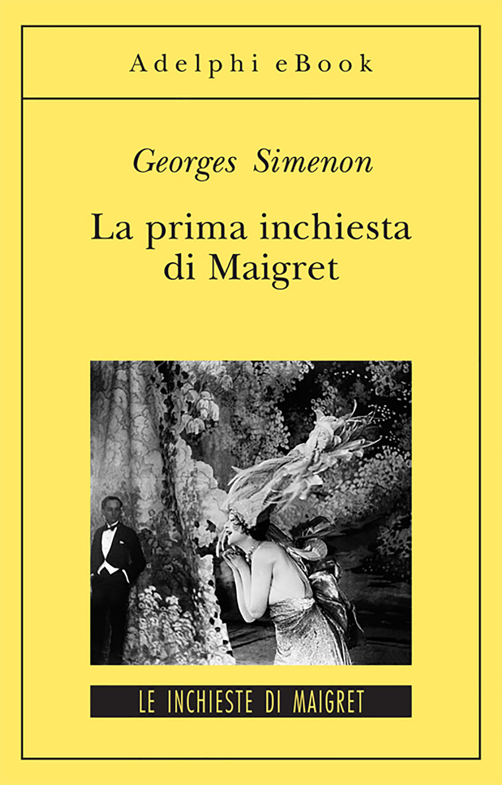 Copertina del volume: La prima inchiesta di Maigret