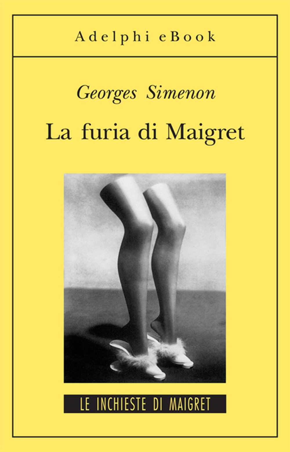 Copertina del volume: La furia di Maigret