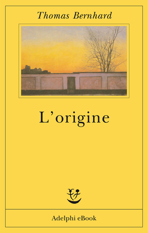 Copertina del volume: L’origine