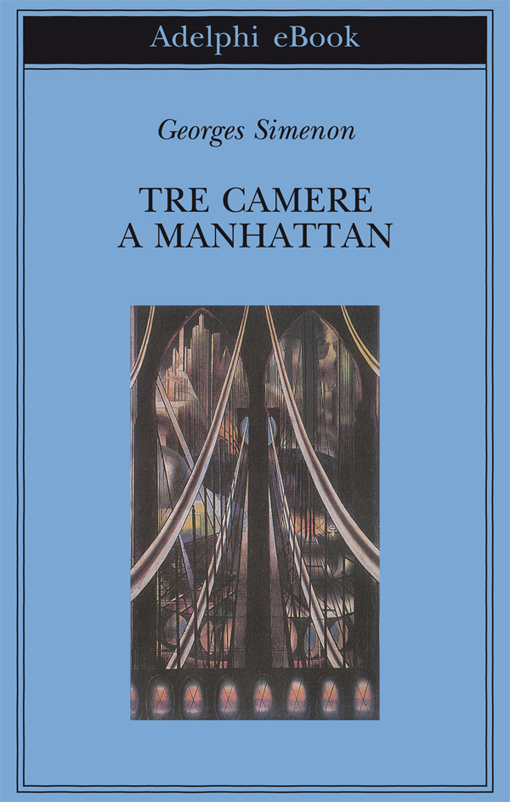 Copertina del volume: Tre camere a Manhattan