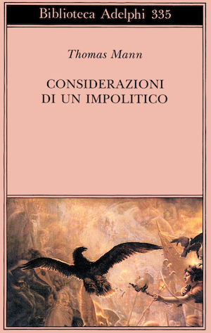 Copertina del volume: Considerazioni di un impolitico