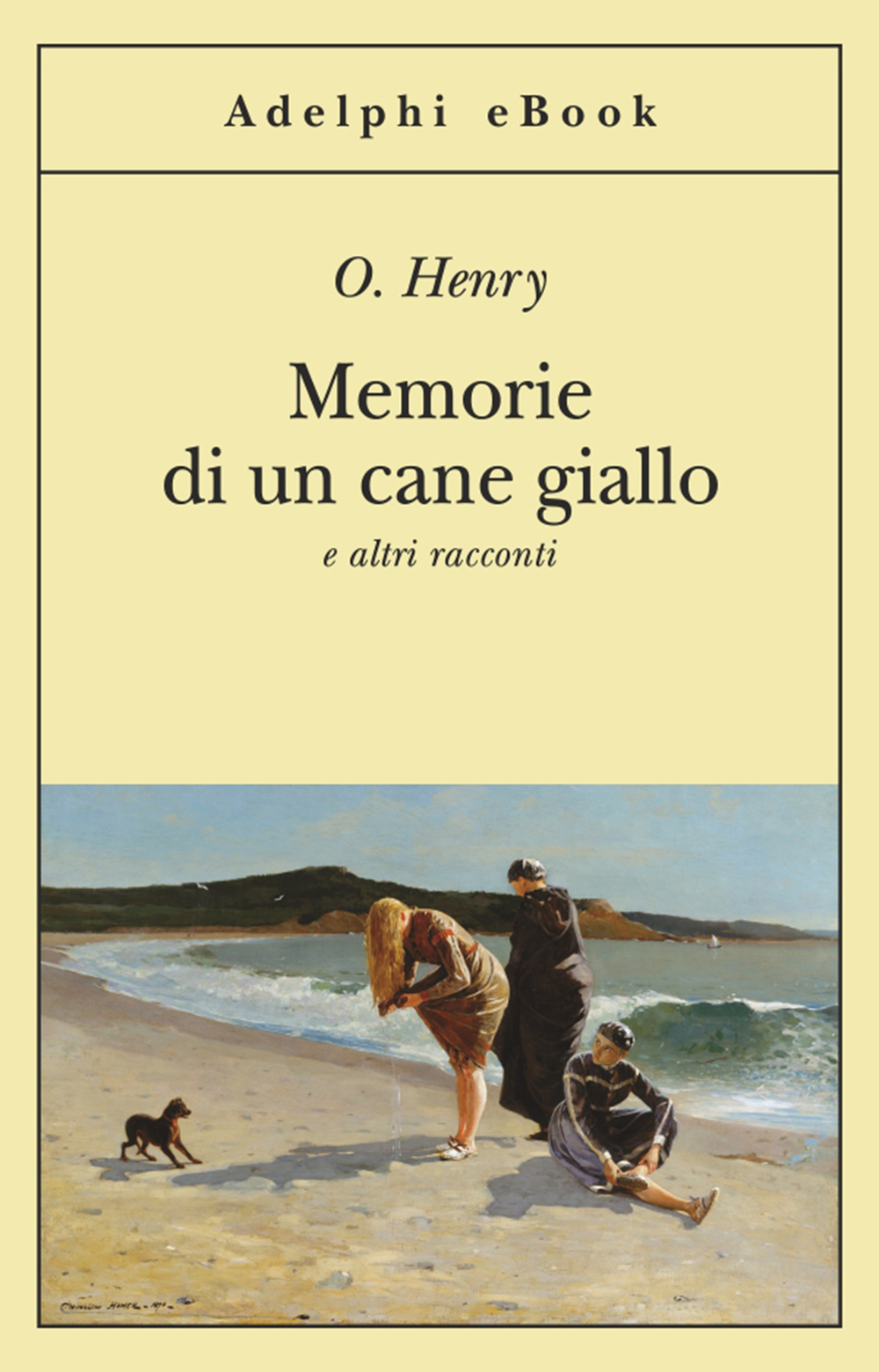 Copertina del volume: Memorie di un cane giallo