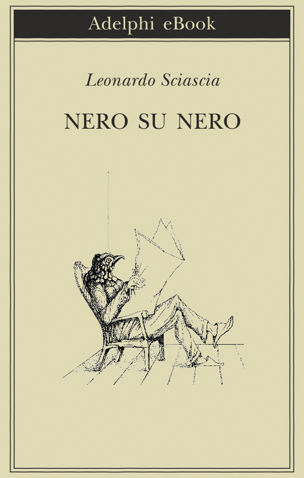 Copertina del volume: Nero su nero