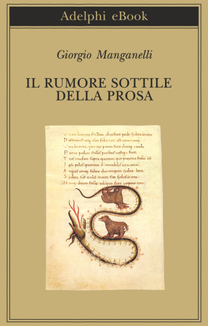 Copertina del volume: Il rumore sottile della prosa