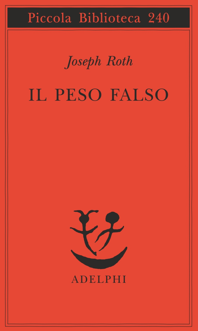 Copertina del volume: Il peso falso