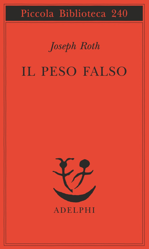 Copertina del volume: Il peso falso