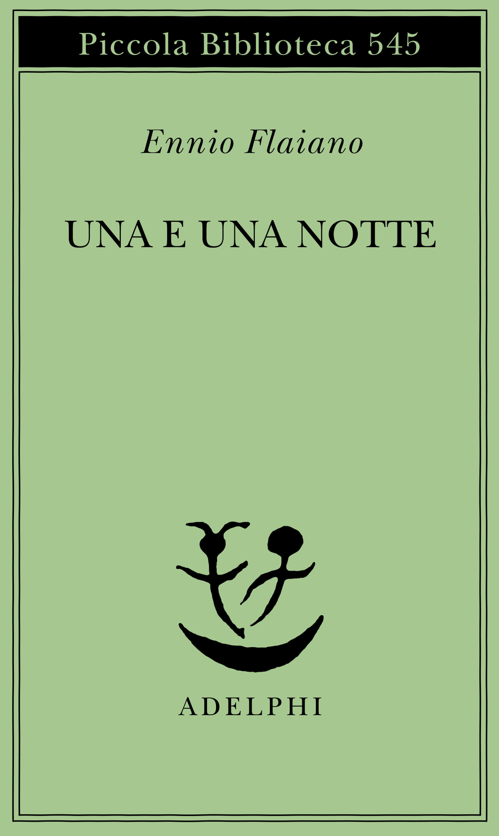 Copertina del volume: Una e una notte