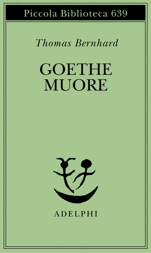 Copertina del volume: Goethe muore