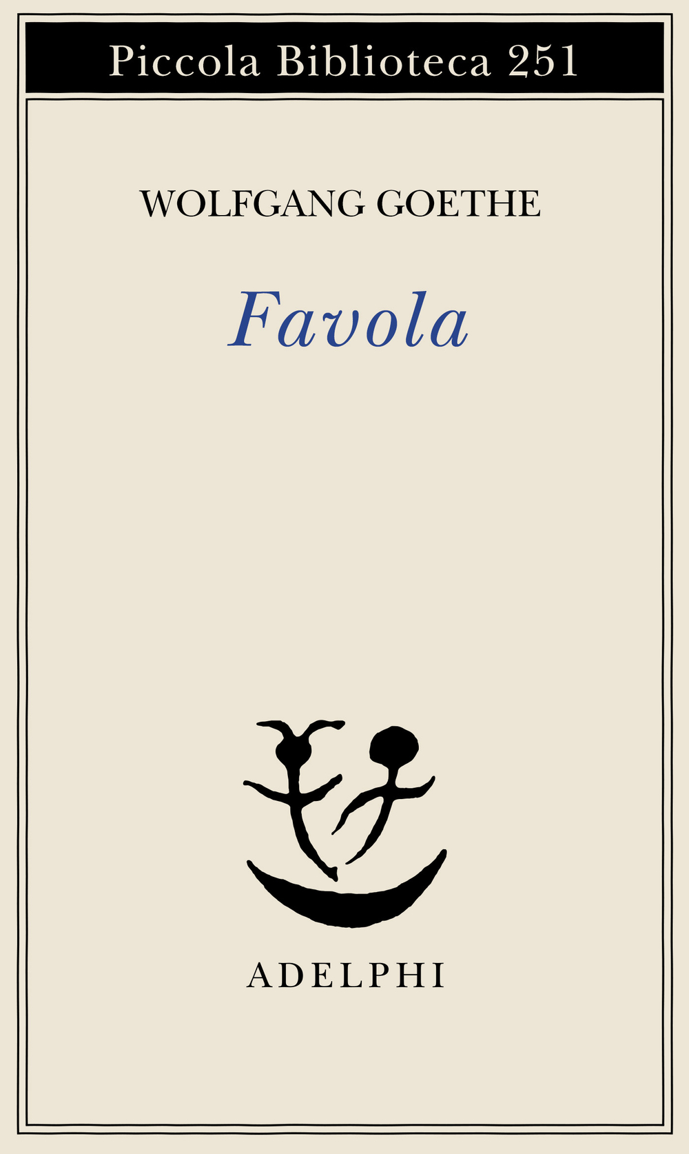 Copertina del volume: Favola