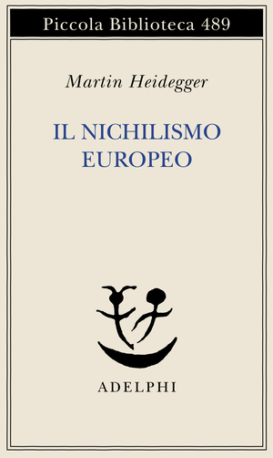 Copertina del volume: Il nichilismo europeo