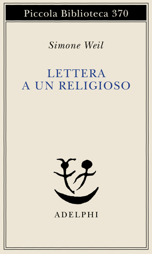 Copertina del volume: Lettera a un religioso