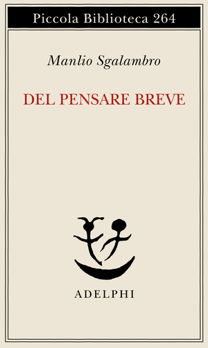Copertina del volume: Del pensare breve
