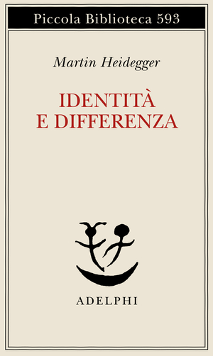 Copertina del volume: Identità e differenza