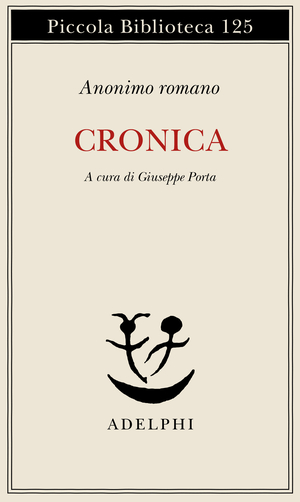Copertina del volume: Cronica