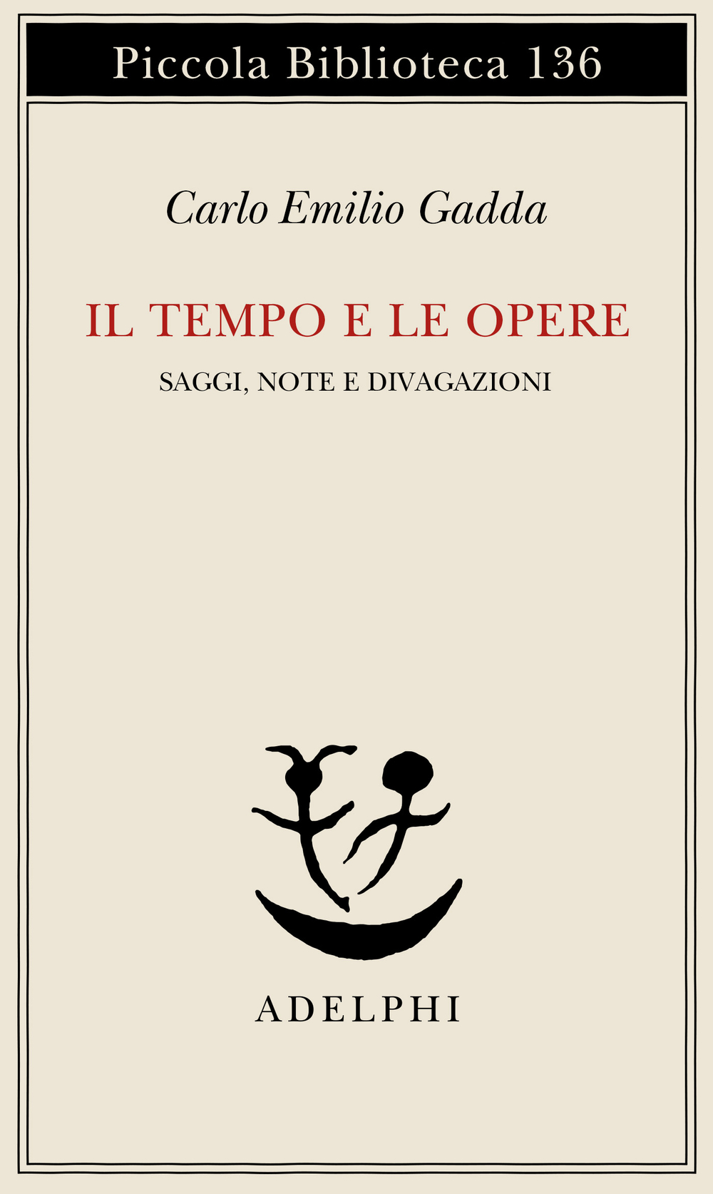Copertina del volume: Il tempo e le opere