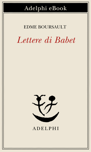 Copertina del volume: Lettere di Babet