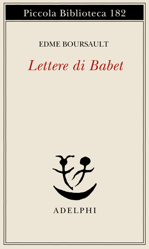 Copertina del volume: Lettere di Babet