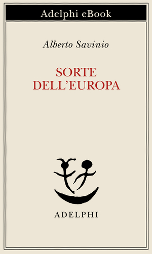 Copertina del volume: Sorte dell’Europa