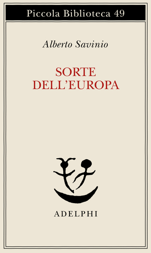 Copertina del volume: Sorte dell’Europa
