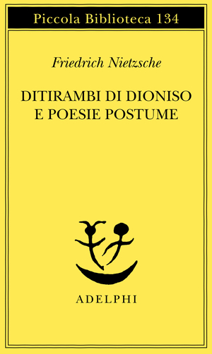Copertina del volume: Ditirambi di Dioniso e Poesie postume
