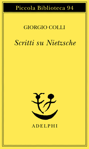 Copertina del volume: Scritti su Nietzsche
