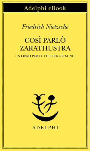 Copertina del volume: Così parlò Zarathustra