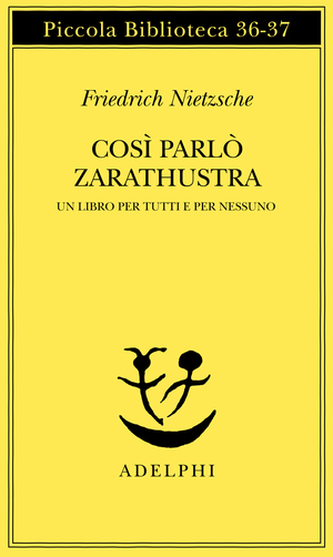 Copertina del volume: Così parlò Zarathustra