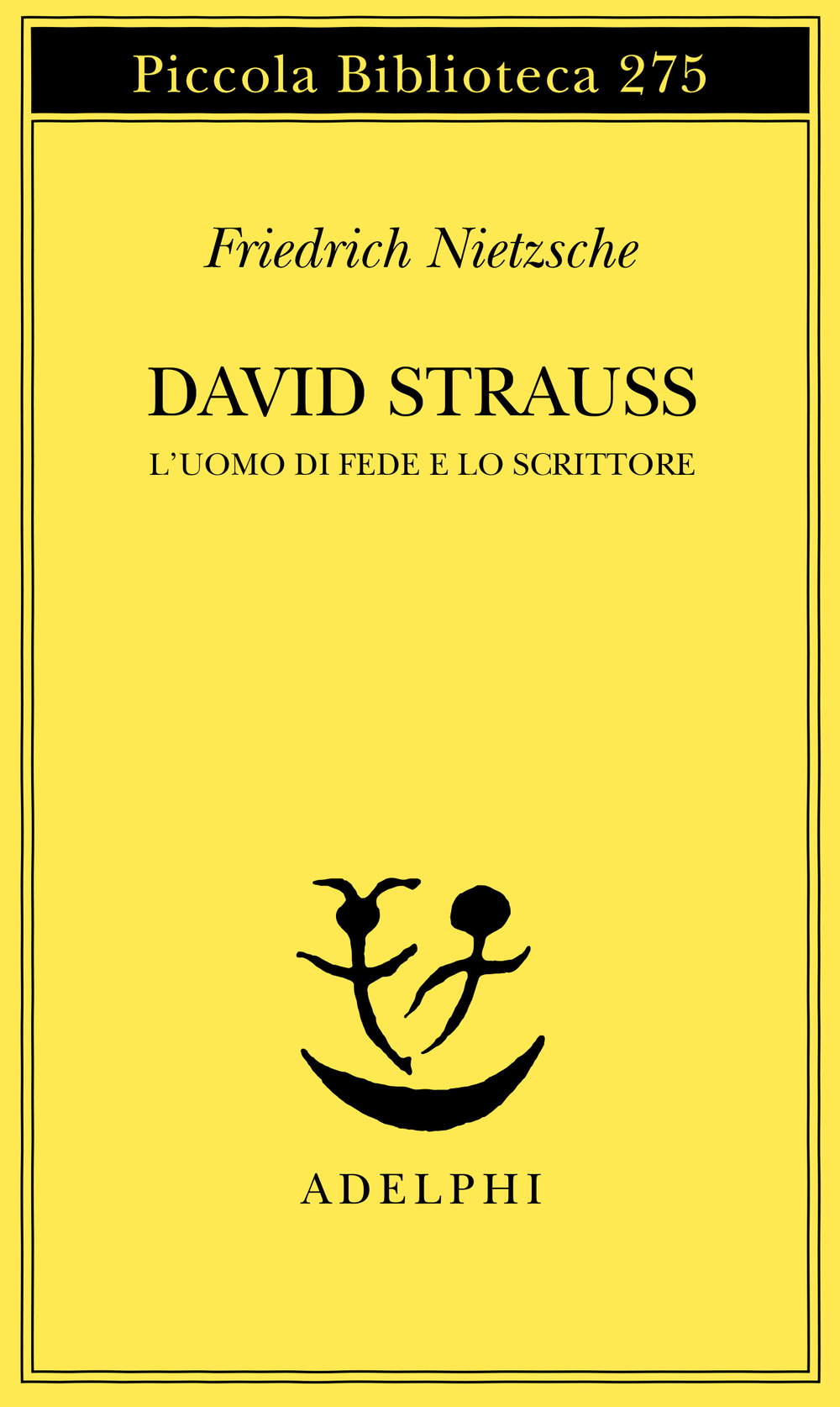 Copertina del volume: David Strauss